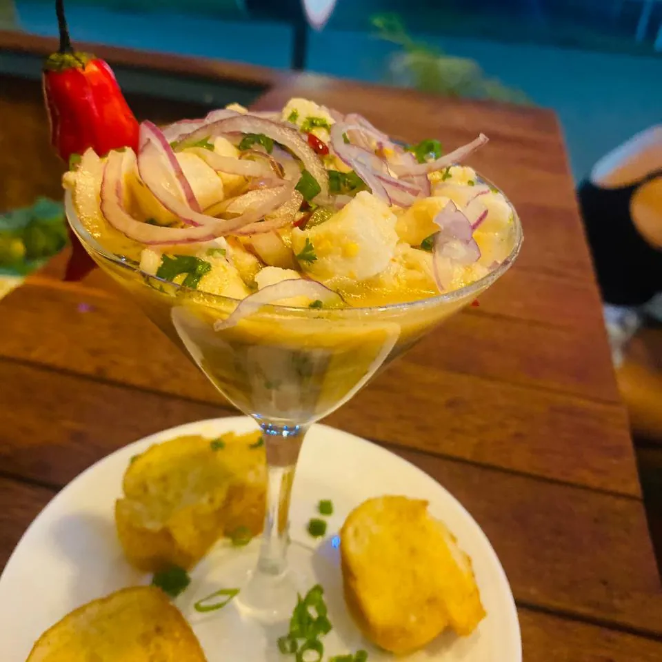 Ceviche de tilápia